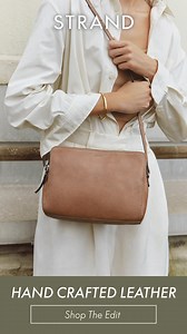 Elevate your style with our handcrafted leather essentials. Discover the latest in statement handbags, briefcases and classic wallets. | Strandbags