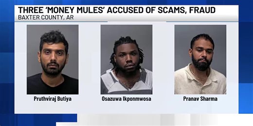 Three ‘money mules’ arrested for fraud and scam activities