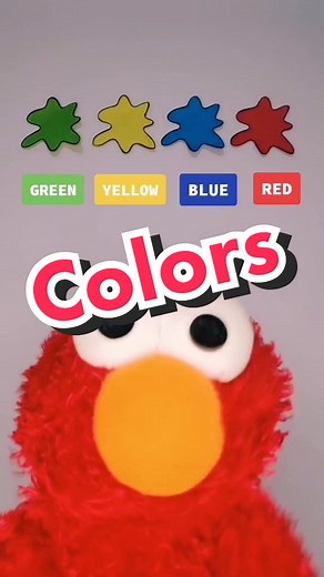 Aprende Colores en Inglés con Elmo