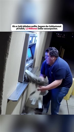 Geldautomat spuckt 1,2 Millionen Dollar aus