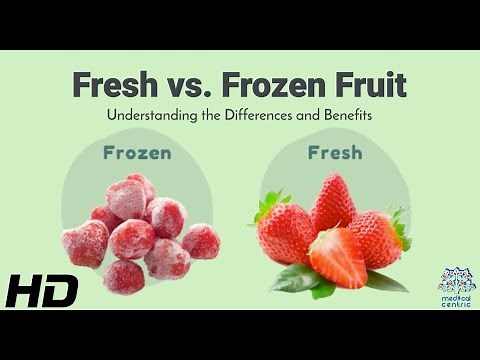 Fresh or Frozen: Fruit Showdown – Unraveling the Differences!