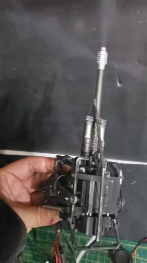 Testing another M230 30mm Bushmaster chain gun before shipping out to customer. #m230chaingun #ah64apache #robanhelicopters | Minimatronix