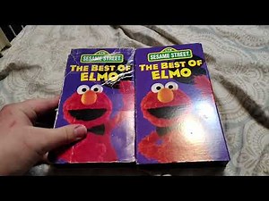 My Sesame Street / Elemo's World VHS Collection.