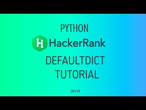 #37 : DefaultDict Tutorial | Hackerrank Python Solutions