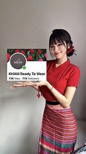 Shan Traditional Dress Try on haul 🌹(နှင်းဆီ) KHAM Ready To Wear #burmesedress #readytowear #tryonhaul #localbrand | Emily’s Vlog