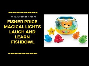 Fisher Price Magical Lights Laugh and Learn Fishbowl Toy review #7| Adventures By Kayla