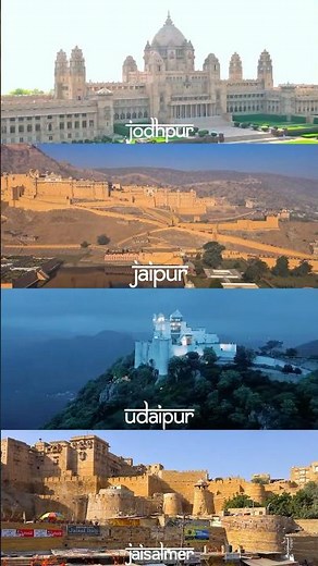 Top 4 Places to Visit in Rajasthan ✨🕊️