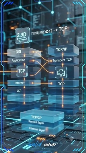 TCP/IP vs. OSI: Real-World Practical Differences #tcp #osi #shorts