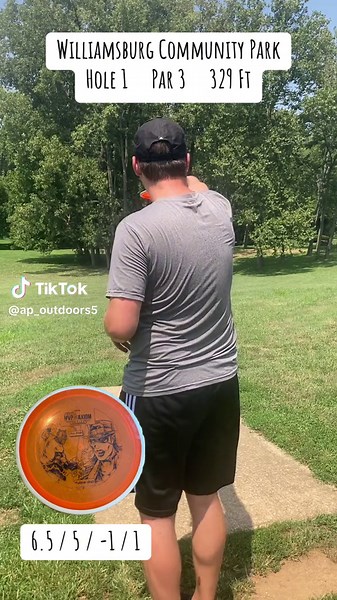 Hole 1 at Williamsburg Park with NEW DISCS!!! 🥏 #frisbeegolf #discgolf #frisbeegolflife #discgolflife #golf #golftiktok #nature @MVP Disc Sports @Dynamic Discs