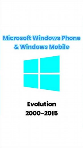 Microsoft Windows Phone & Windows Mobile Evolution 2000-2015 #microsoft #windowsphone #wp_fp
