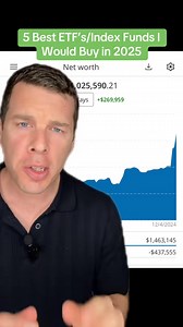 Best Index Funds/ETF’s for 2025 #investing #srockmarket #compoundinterest #personalfinance | Basic Financial Literacy