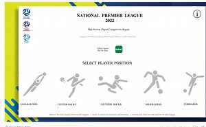 Player Dashboard NPL 2022