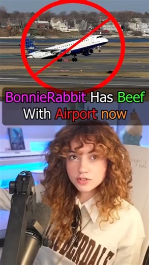 BonnieRabbit Has Beef With the Airport now #bonnierabbit #twitchclips #bonnie