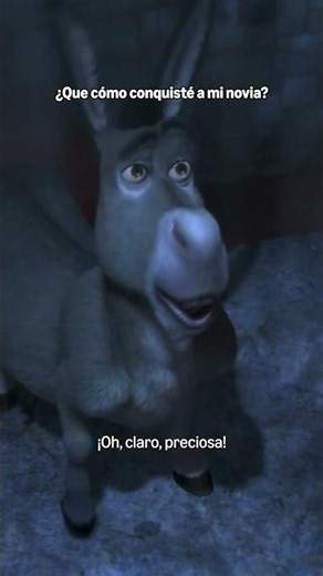 APRENDÍ DEL MEJOR, DE BURRO 🫏 #Shrek #AmazonPrimeMx #PrimeVideo