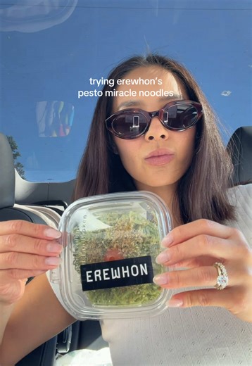 Delicious Erewhon Pesto Miracle Noodles Review
