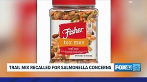 Trail mix recalled for salmonella concerns