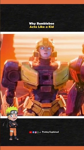 Why Bumblebee Acts Like a Kid 😳