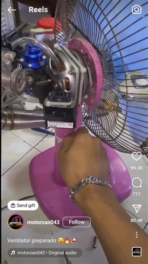 27K views · 250 reactions | Do I need to build a 2 stroke desk fan? #2stroke | Paton Machines | Facebook