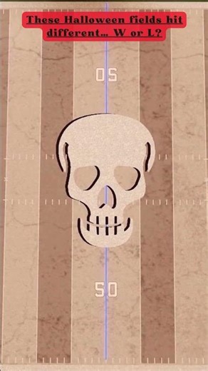 Do You Like the New Halloween Fields 🎃 NFL Universe Football Roblox #gameplay #gaming #shorts #fyp