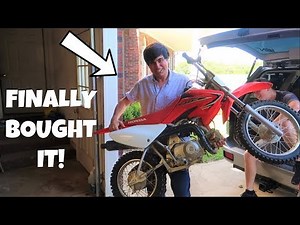 WE BOUGHT A NEW DIRTBIKE!