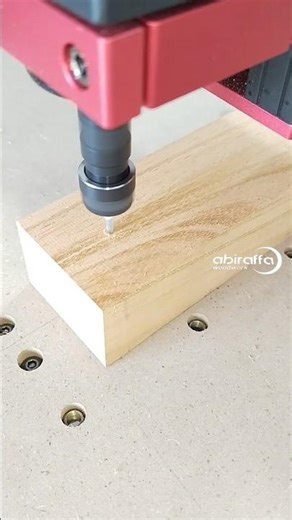 cutting step down circle with cnc machine #woodworking #cnc #craft