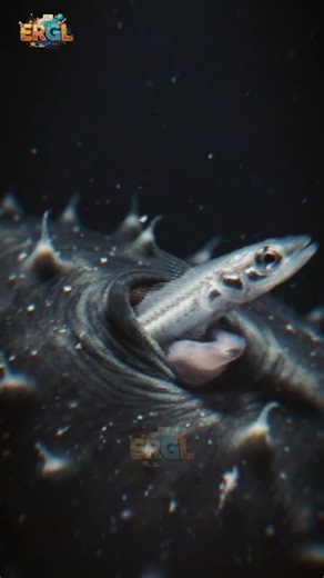 The Fish That Lives Inside a Sea Cucumber | Pearlfish Explained #pearlfish #oceanfacts #weirdnature
