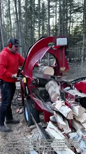 Wood Splitting Machine