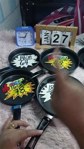 14/16/18cm Non-stick Frying Pan with Handle Steak Fried Eggs Compact Skillet Less Oil Stir-fry Wok Multi-use Kitchenware Pot Cookware Steel Carbon Ceramics Induction Insulation Pottery Stove