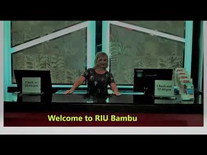 Riu Bambu pool party. Punta Cana