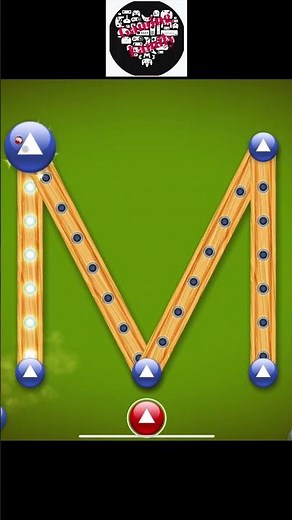 Trace the letter M | Learn to Write the letter M | letter Formation #preschoollearning #shorts