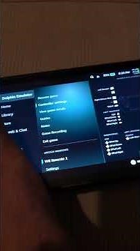 Steam Deck Dolphin Wii Emulator Fix No Pointer #shorts #dolphin #steamdeck #sonarsystems #gaming