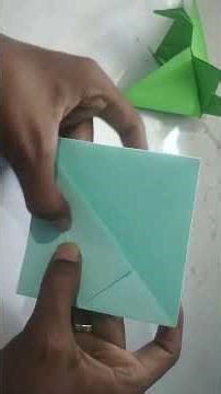 how to make an origami flapping bird _ Origami birds