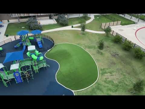 🕊️ Aerial Tour of Nottingham Elementary School – Spring Branch ISD