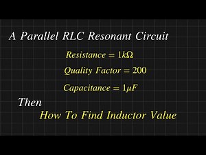 Parallel Resonant Frequency Circuit Solved Problems