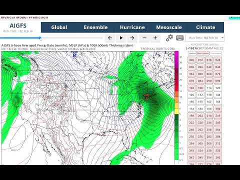 After Light Snowfall, Sucky Week Ahead, Stalled Front Syndrome Returns