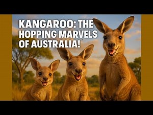 Kangaroos: The Hopping Marvels of Australia! | Facts and Stories plus!