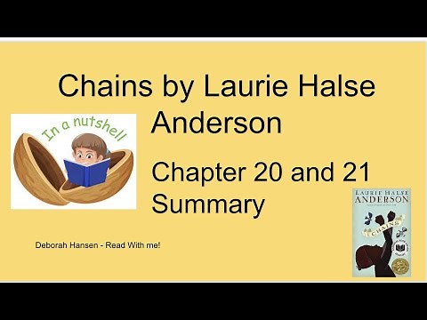 Chains Summary Chapter 20 and 21 Laurie Halse Anderson