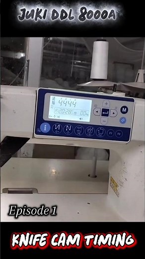 basic program Juki-DDL8000A Juki sewing machine #machine #ussewtips #maintenance #sewing