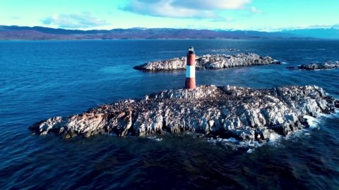 Les Eclaireurs Lighthouse: Beacon at the World's End by Drone - Worldwide