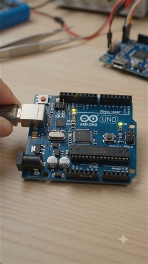 Arduino UNO ⚡#arduino #arduinoproject #arduinolove #embeddedproject #microcontrollerprogramming #ai