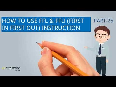 RSLOGIX500 PROGRAMMING PART-25 | HOW TO USE FFL & FFU FIFO INSTRUCTION