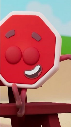 STOP! - Silly Stopping 🛑 | Learn to Code for Kids | Wonderblocks #shorts