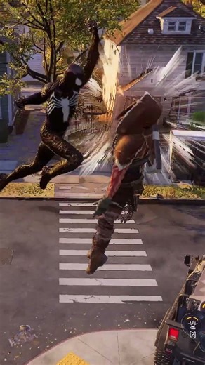 Air Combat Slow Motion | Marvel's Spider-Man 2