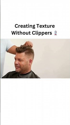 How To Cut Hair Using Scissor Over Comb ✂️ | Create Texture Without Clippers