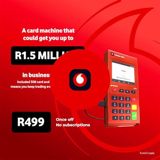 Get Kwika for just R499 – Limited Stock, Unlimited Potential! The VodaPay Kwika is now more affordable than ever! You can get your hands on the powerful VodaPay Kwika card machine for only R499 once-off—but hurry, stock won’t last! Why Kwika? ✔ Affordable – Now only R499, no hidden costs! ✔ Fast & Secure Transactions – Process payments with ease. ✔ Multiple Purchase Options – Buy online, in retail stores, on the VodaPay app, or from distributors. ✔ Perfect for Small Businesses – Empower your hus