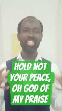 SP00131: Hold not your peace, Oh God of my Praise//Psalm 109:1-2