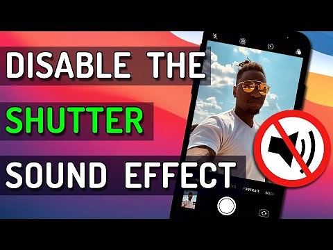 How to Disable the Camera Shutter Click Sound on iPhone or iPad