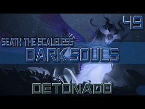 DARK SOULS: Crystal Cave Invisible Paths, Boss Seath the Scaleless - Detonado 49