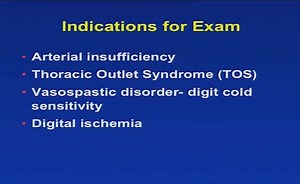 Arterial Evaluation of Upper Extremities