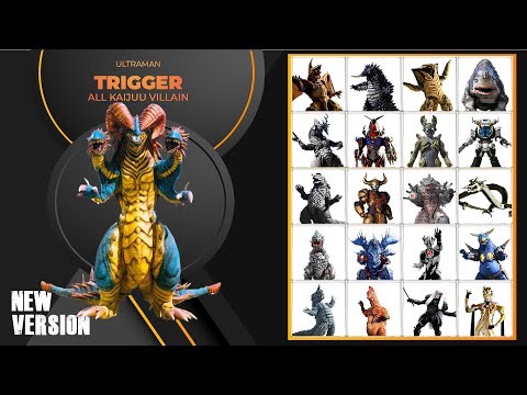 Ultraman Trigger All Kaijuu Villain